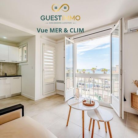 טולון Air-Conditioned Apartment - Sea View Port מראה חיצוני תמונה